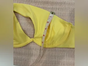 Onia yellow bikini top with tie dye bottoms size Small‎ thumbnail 11