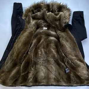 S13/NYC Winter Coat Womens Small puffer parka Faux Fur Hood lining‎ penny lane thumbnail 11