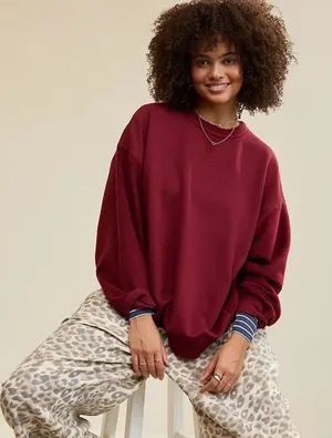 Aerie Très Chic Chenille Sweatshirt thumbnail 1