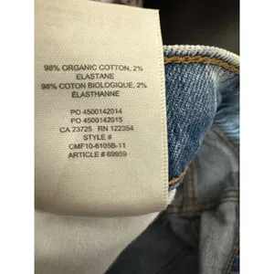 Denim Forum Womens The‎ Arlo High Rise Straight Denim Jenas Size 24 Button Fly thumbnail 8