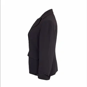 Petites Classic Brown Cuff Sleeve Blazer thumbnail 10