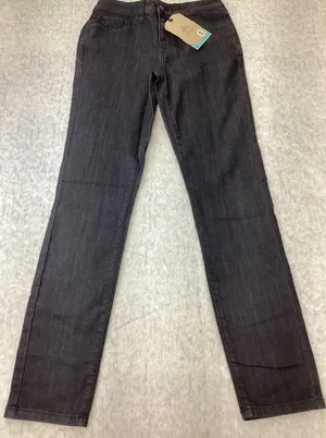 Prana Kayla High Rise Jean Denim Solid Dark Gray Womens Size 2 26 Regular… thumbnail 1