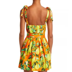 NWT FARM Rio Chic Pears Belted Mini Dress thumbnail 3