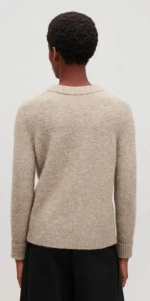 COS Alpaca and Wool Jumper XS Preppy Minimalist Cozy Neutral‎ thumbnail 1