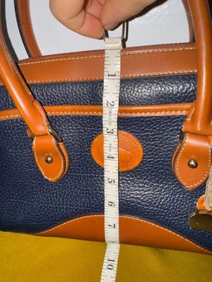 Vintage Dooney & Bourke All Weather Leather Satchel Unlined. thumbnail 7