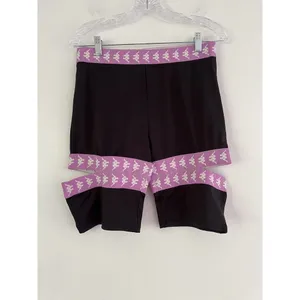 NWT Kappa 222 Banda Fuig 3 High Rise Cutout Womens Bike Shorts Sz Large thumbnail 4