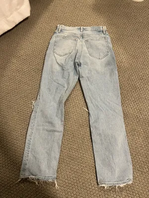 Abercrombie 90s Ultra High-Rise Straight Jeans thumbnail 2