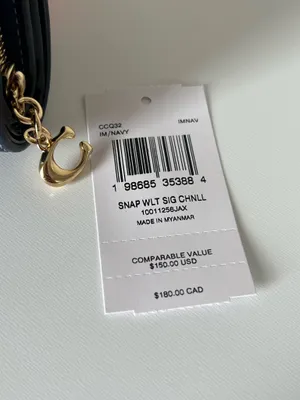Coach Snap Wallet In Signature Chenille thumbnail 4