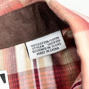 B&D Panhandle Slim Women Western Shirt Large‎ Plaid Pearl Snap Cowgirl Rodeo Y2K thumbnail 8