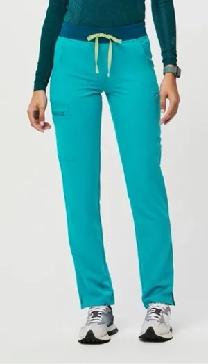 Figs Yola‎ skinny leg scrub pants in teal Size XXL/T thumbnail 1