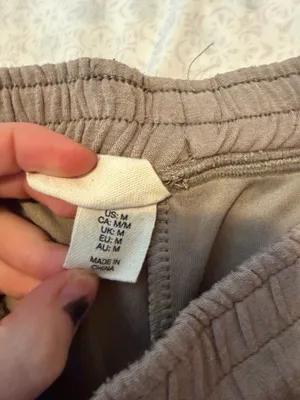 happily Grey brown sweatpants Gray Size M thumbnail 5