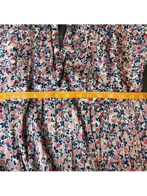 Lulus Express Yourself Blush Pink Floral Print Satin Babydoll mini Dress medium thumbnail 13