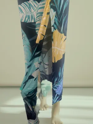 Maxi floral dress Blue Size M thumbnail 4