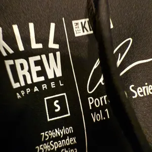 Kill Crew Black and White Athletic Bra thumbnail 3