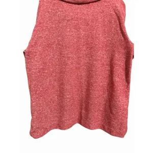 Maeve by Anthropologie‎ Fleece Cowl Neck Sweater Red Women's Size Large thumbnail 6