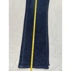 Silver Jeans Co Women's Suki Mid Rise Slim Boot Jeans Blue Dark Wash Size 31 thumbnail 11