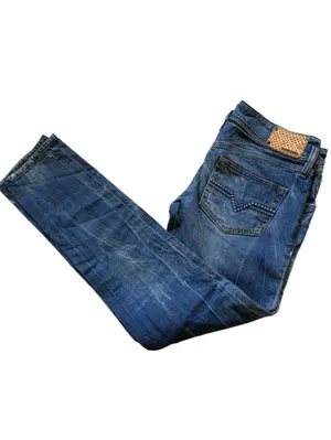 Diesel Matic Denim Jeans 008SV Slim Stretch Low Rise Blue Women's Size W30 L32 thumbnail 3