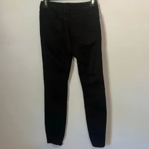 Good American Midrise Black Non Ripped Skinny Jeans Size 2/26 #785 thumbnail 9