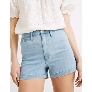 Madewell High Rise Rosewell Wash Emmett Jean Shorts Size 32 thumbnail 4
