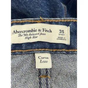 Abercrombie & Fitch Women’s 35 Short The 90s Relaxed Jeans High Rise NWT thumbnail 6