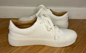 Steve Madden Toliver Sneaker, White, Size 7.5, EUC thumbnail 6