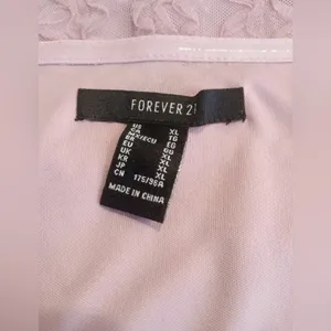 Forever 21 Strapless Sequin‎ Lace Bodycon Dress XL thumbnail 9