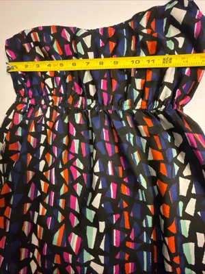 Roxy Mini Dress. Shirt. Womens. Juniors. X-Small. Adjustable Spaghetti Straps. thumbnail 12