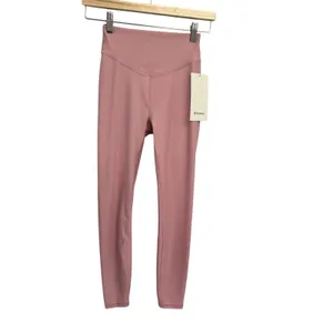 Lululemon Wunder Under SenseKnit HR Tight 25" Size 4 Pink Haze NWT Authentic thumbnail 5