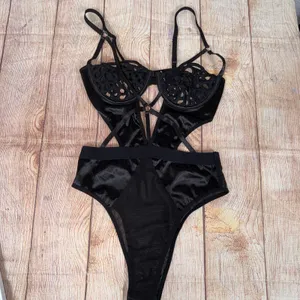 Small Black Lingerie Bodysuit thumbnail 2