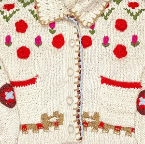 Free People Slouchy Oversized Rosebud Cardigan Size XS thumbnail 10