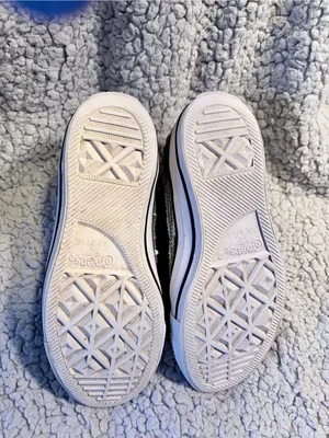 Converse Chuck Taylor All Star Silver Sequin High Tops. Rare Limited Edition. thumbnail 9
