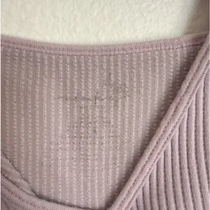 Free People Intimately Ribbed Tank Top‎ in Purple thumbnail 3