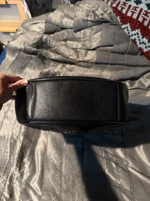 Coach leather hobo bag decorated with floral prairie rivets thumbnail 3