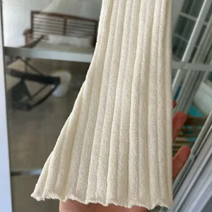 Princess Polly santorini off shoulder crop knit top in ivory thumbnail 10