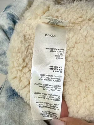 Free People We The Free Tie Dye Sherpa Lined Puffer Vest Blue Ivory S thumbnail 10