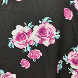 Torrid Black Pink Floral Georgette Sleeveless‎ Maxi Dress Size 16 thumbnail 7