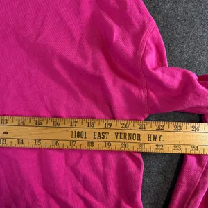 Sweaty Betty After Class Hoodie Pink Thumbhole Sweatshirt SB9586 Womens Size 8 M thumbnail 6