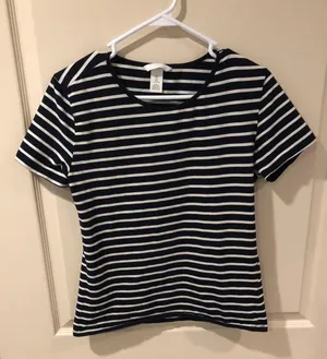 H&M Stripped Shirt thumbnail 1