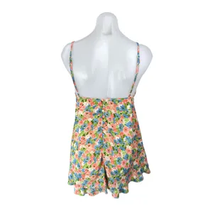Princess Polly Multicolor Floral Bustier Sleeveless Cami Babydoll Mini Dress 0 thumbnail 4