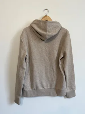 Polo Ralph Lauren Cream Oversized Hoodie Size Medium Embroidered thumbnail 7
