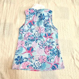 Lilly Pulitzer M UPF 50+ Luxletic Imara Polo top TB2 3653 thumbnail 6
