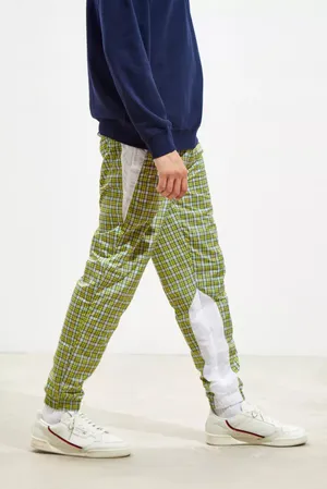 URBAN OUTFITTERS | PATTERNED WIND PANTS PULL ON OUTDOOR HIKING GORPCORE SMALL thumbnail 1