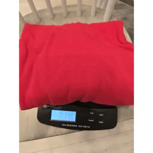 T by Talbots Red Crimson Pullover Sweatshirt Crew Neck Long Sleeve Womens Size L thumbnail 9
