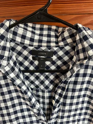Classic-Fit Shirt in Crinkle Gingham thumbnail 3