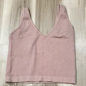 Intimately Free People Solid Rib Brami Tank Top Women’s Medium/Large thumbnail 2