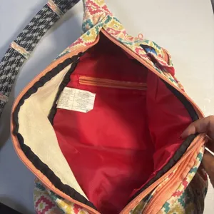 KAVU Rope Sling‎ Bag Hiking Aztec Pattern Boho Festival Crossbody Backpack thumbnail 3