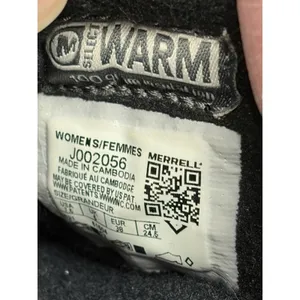 Merrell Alpine Moc Strap Polar White Insulated Lug Shoes 9 Puffer Traction‎ Snow thumbnail 3