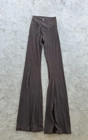 Brown Flare crossover pants thumbnail 1