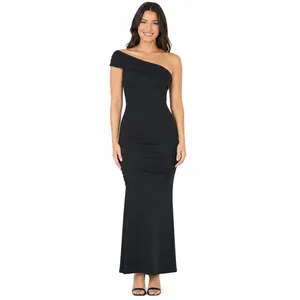 24seven Women's Formal Dress Size Large Black Bodycon Stretch Cocktail Party thumbnail 3