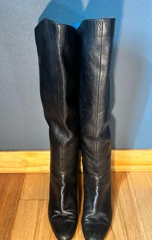 Dolce Vita Black Meris Over the Knee Flat Boots Size 8.5 thumbnail 3